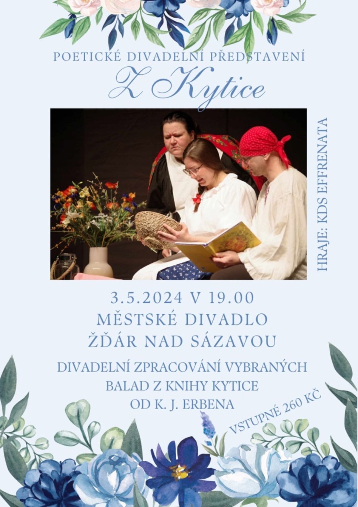 Poetické divadelní představení Kytice