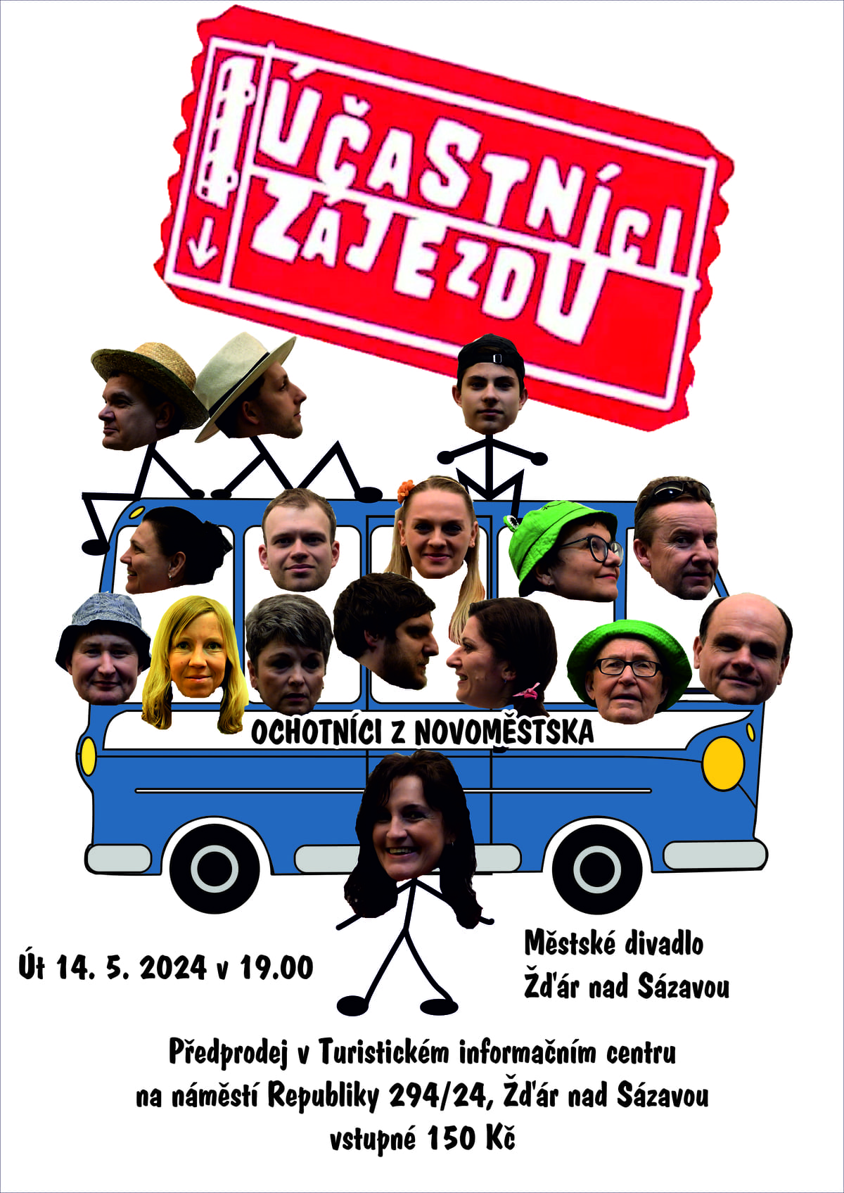 Buď účastník zájezdu