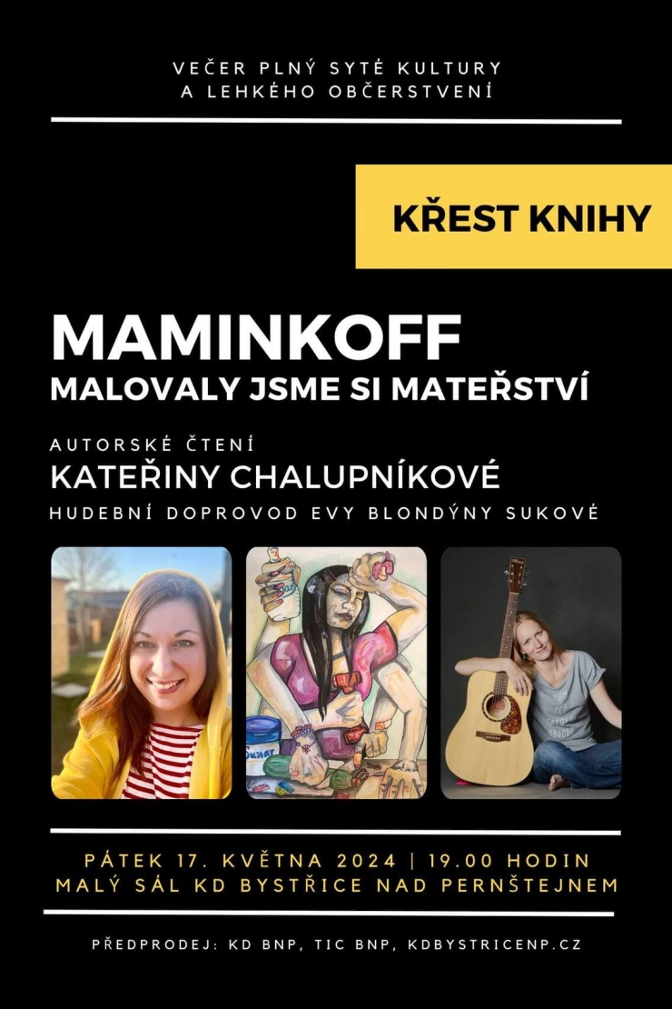 Křest knihy Maminoff