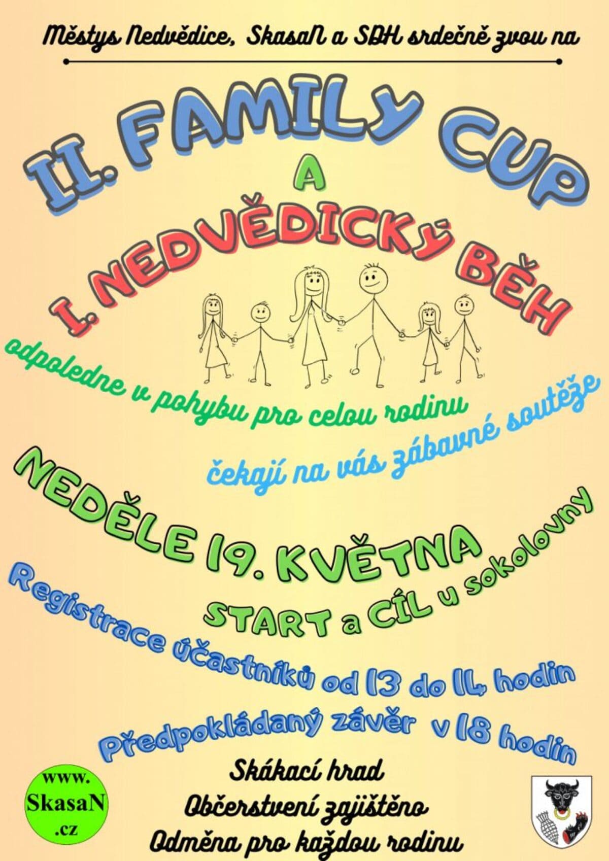 II. FAMILY CUP a I. Nedvědičký běh