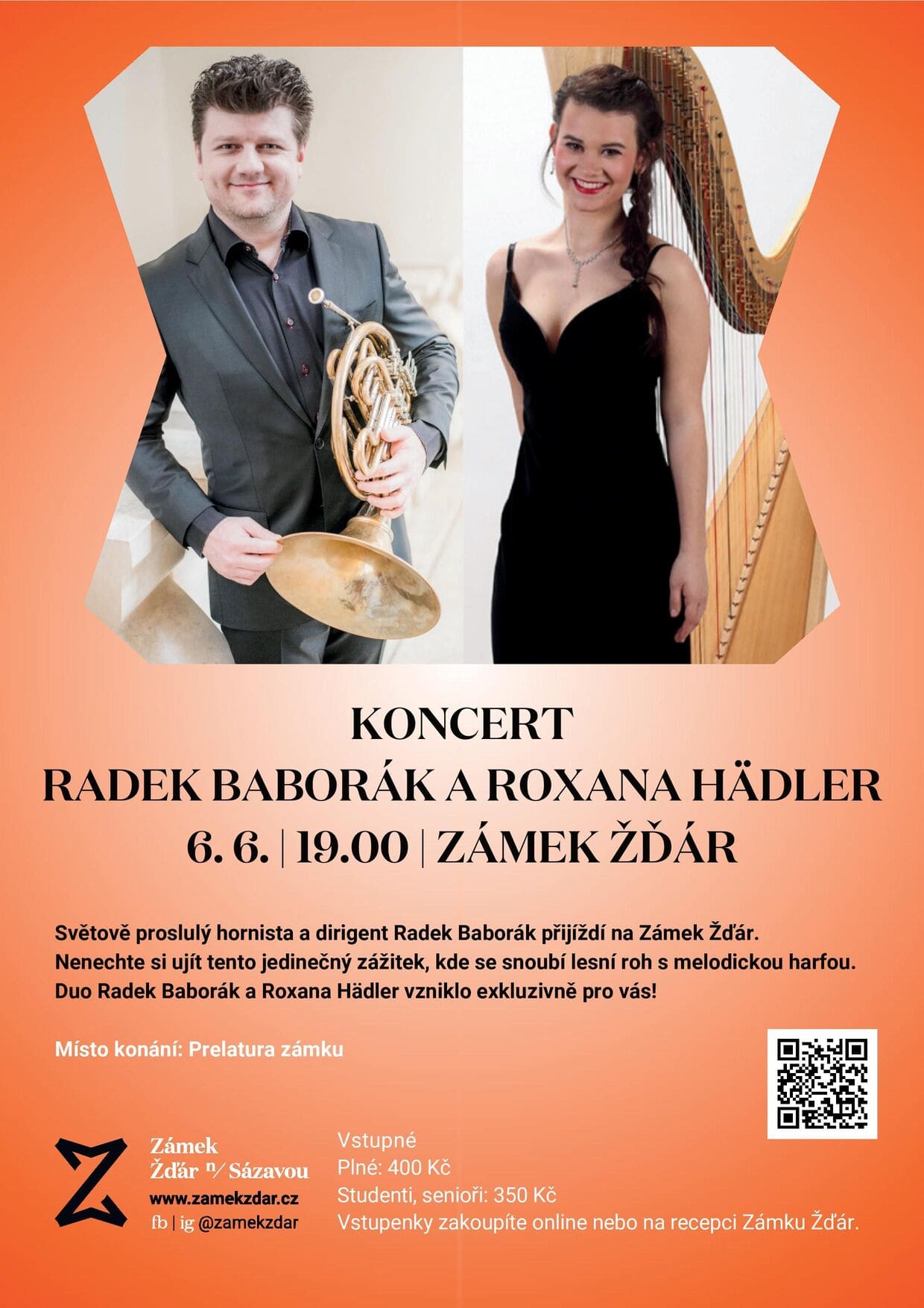 KONCERT RADEK BABORÁK A ROXANA HÁDLER