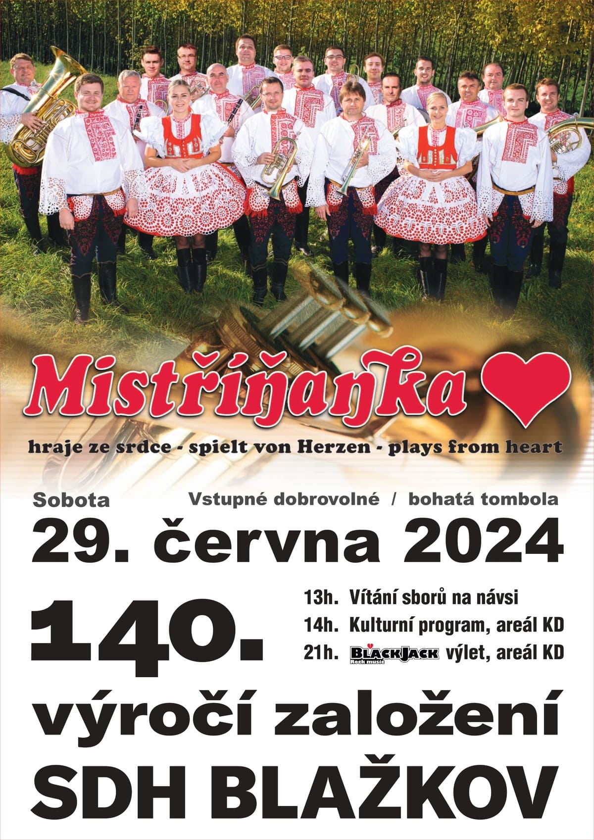 140. výročí založení SDH Blažkov