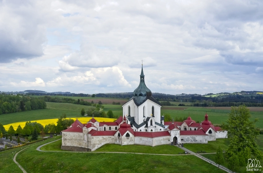 Zelená hora - Poutní kostel sv. Jana Nepomuckého