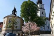 Kostela sv. Prokopa - Pohled na kostel od Havlíčkova náměstí